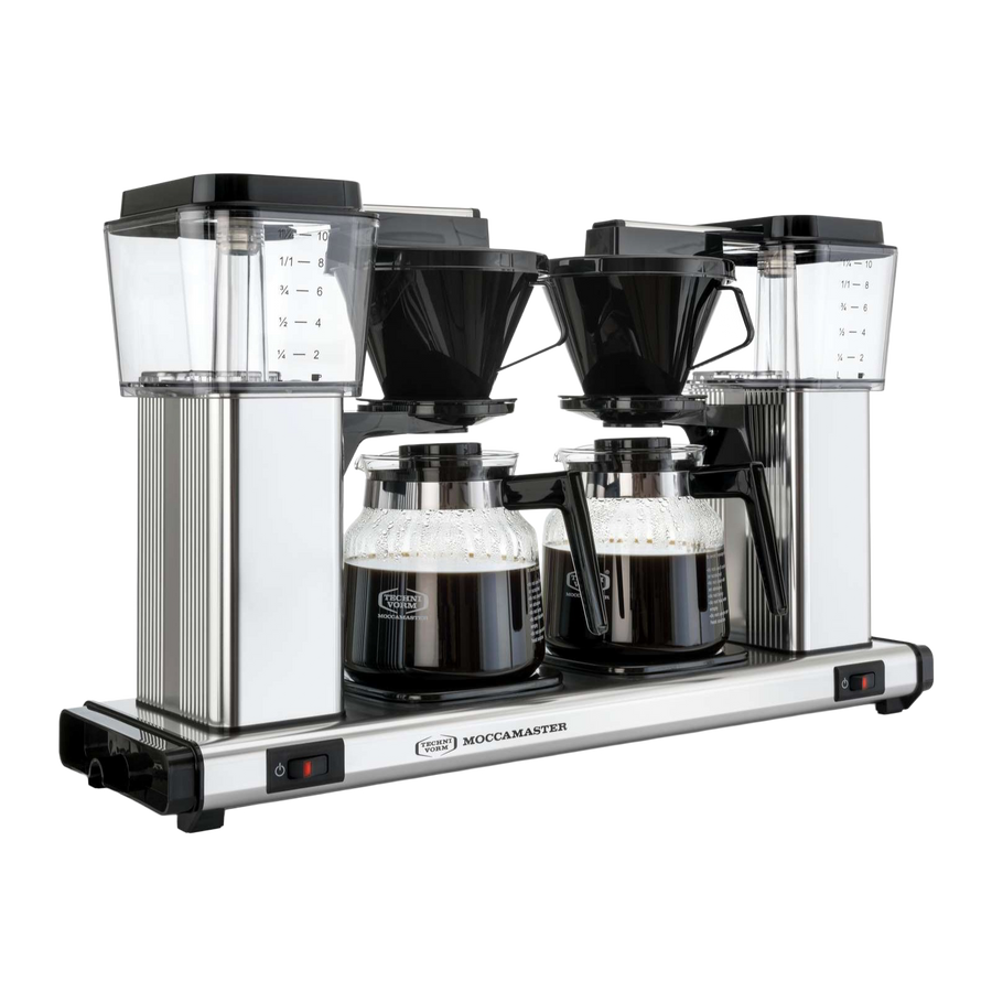 Moccamaster Manual Double