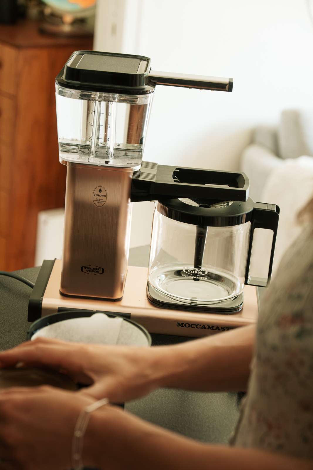 Moccamaster Optio Rose Gold