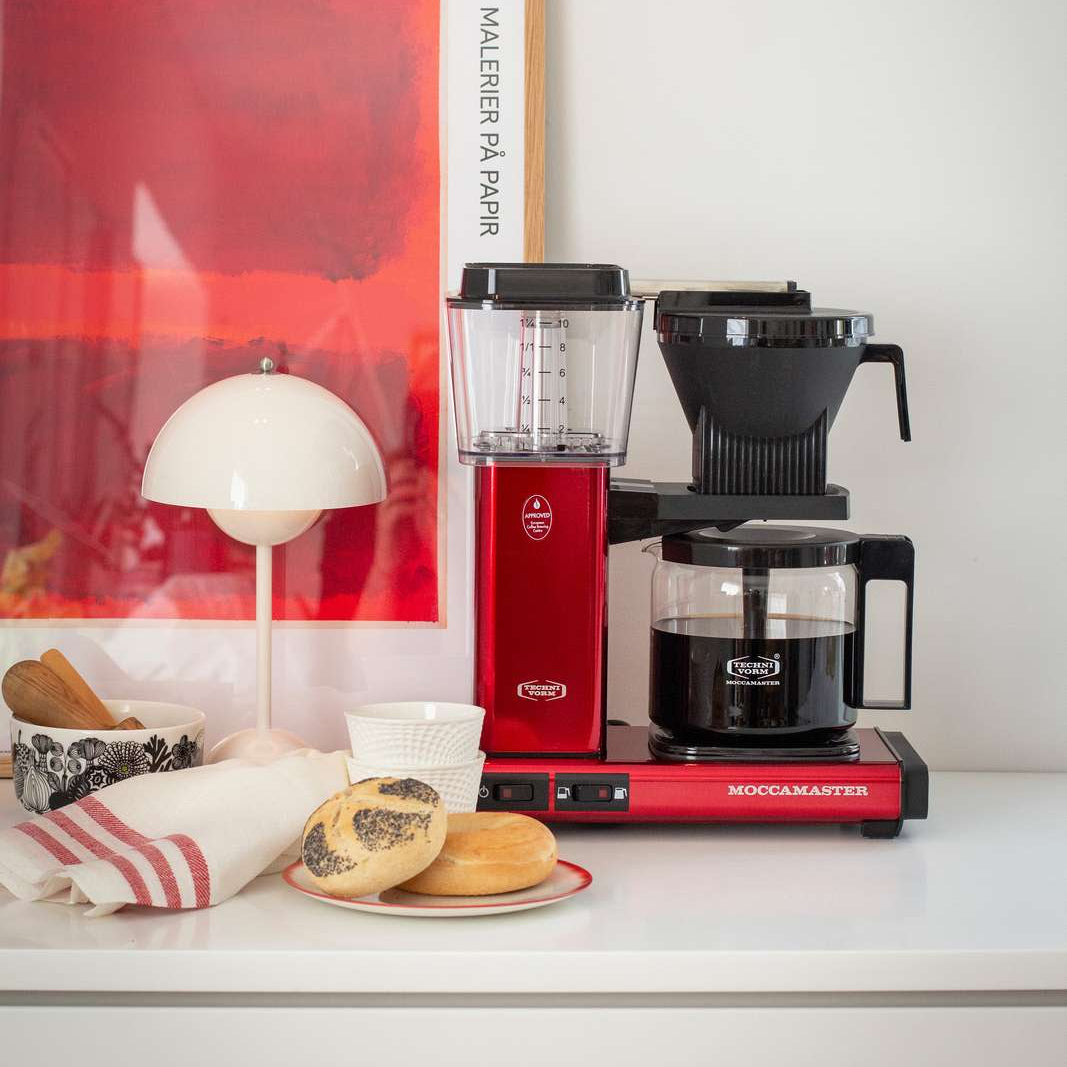 Moccamaster Optio Red Metallic