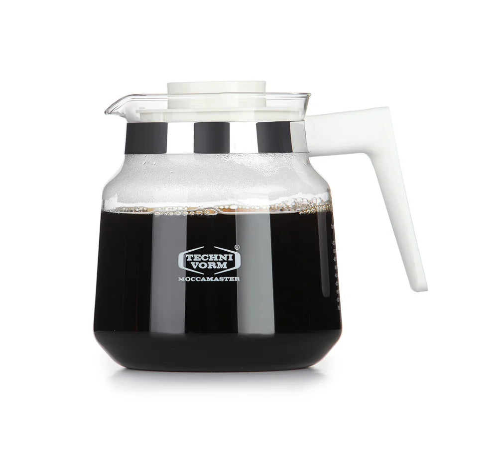 Moccamaster-lasikannu ilman tippalukkoa, 1,25L - valkoinen