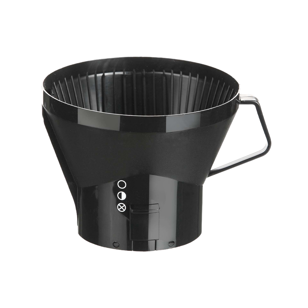 Moccamaster-suodatinsuppilo - manuaalinen tippalukko - musta