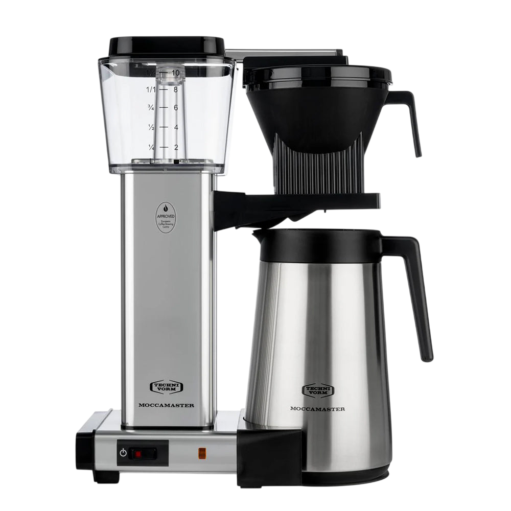 Moccamaster Automatic Thermo Second Hand Polished Silver